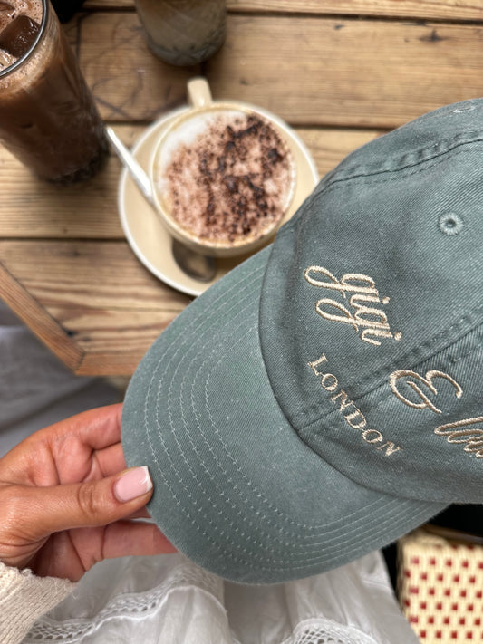 Cool Dog Mom Vintage Olive Cap