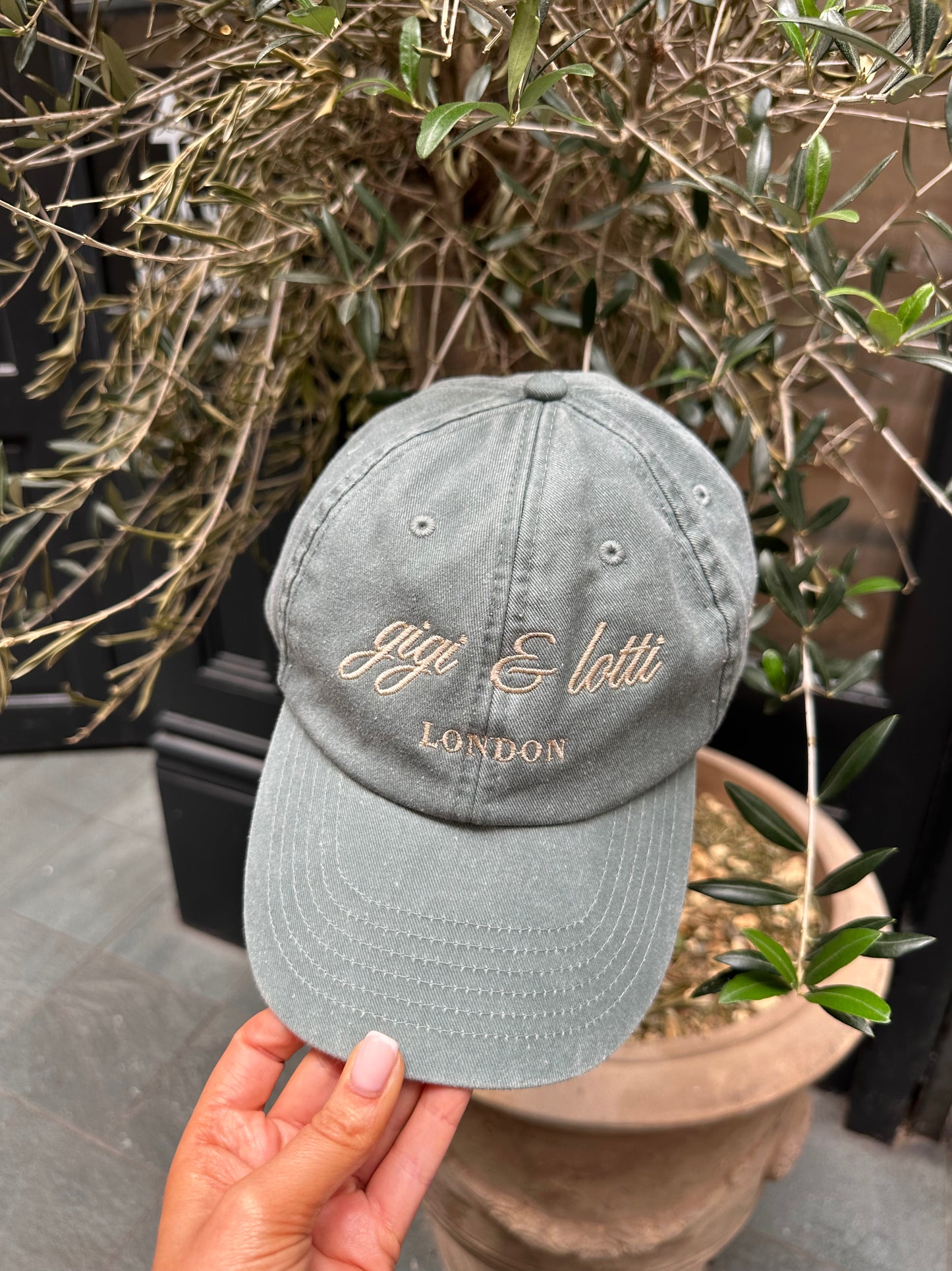 Cool Dog Mom Vintage Olive Cap